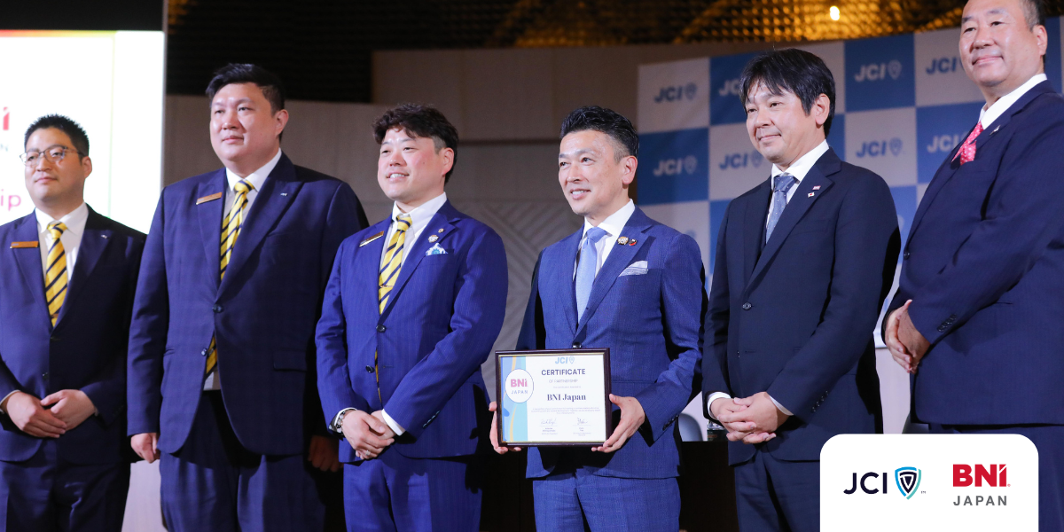 JCI and BNI Japan Join Forces to Expand Global Business Connections and Youth Leadership Opportunities